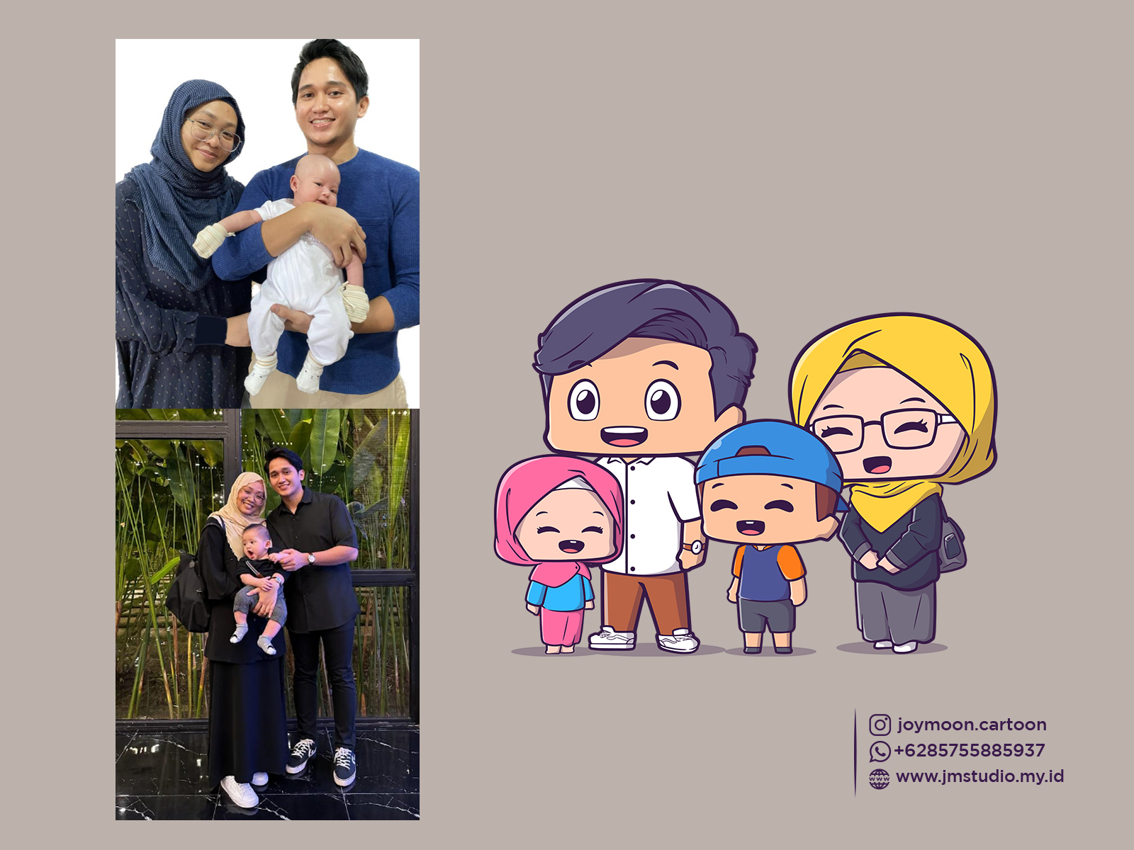 Transforming Instagram Account from jmstudio_id to joymoon.cartoon