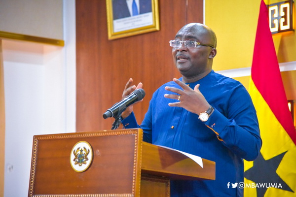 Bawumia - reveals causes of revenue shortfalls (Vice President)