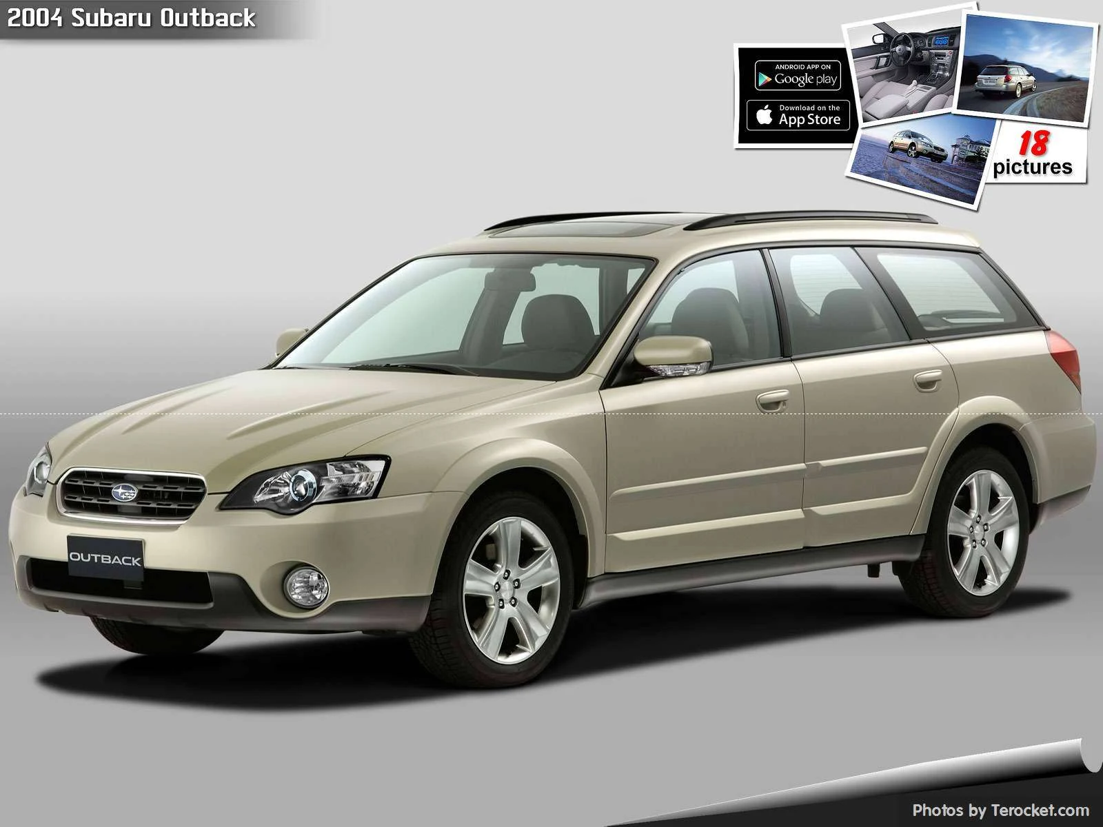 Hình ảnh xe ô tô Subaru Outback 2004 & nội ngoại thất