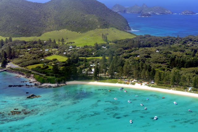 Lord Howe Island idyllisch Strand Ziel in Sicht Flugangst Traum Insel