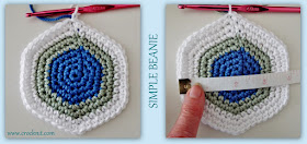 how to crochet a simple beanie, beanies, hats, photo tutorial,