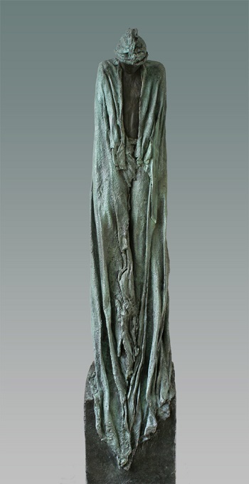 Kieta Nuij - "de Stilte" | imagenes de obras de arte contemporaneo tristes, esculturas bellas chidas | figurative art, sculptures | kunst