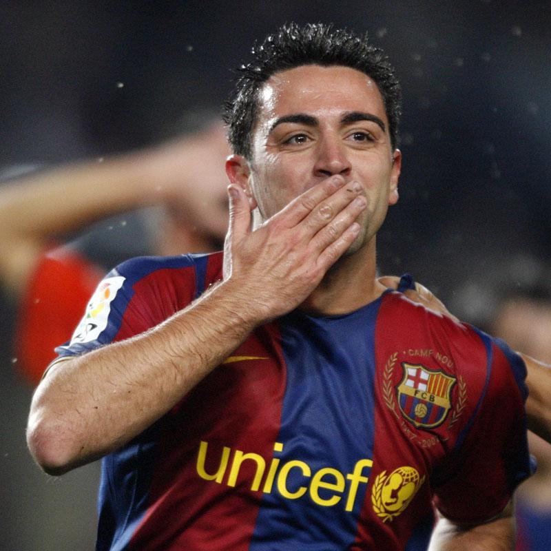 FC Barcelona: xavi hernandez 2012