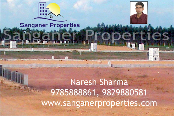 Commercial Land in Sanganer. 