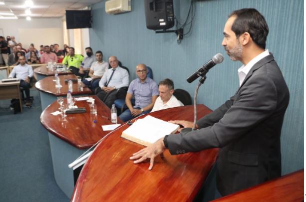 “Não estamos pensando Senador Canedo só para hoje”, disse Fernando Pellozo no lançamento da Revisão do Plano Diretor do município