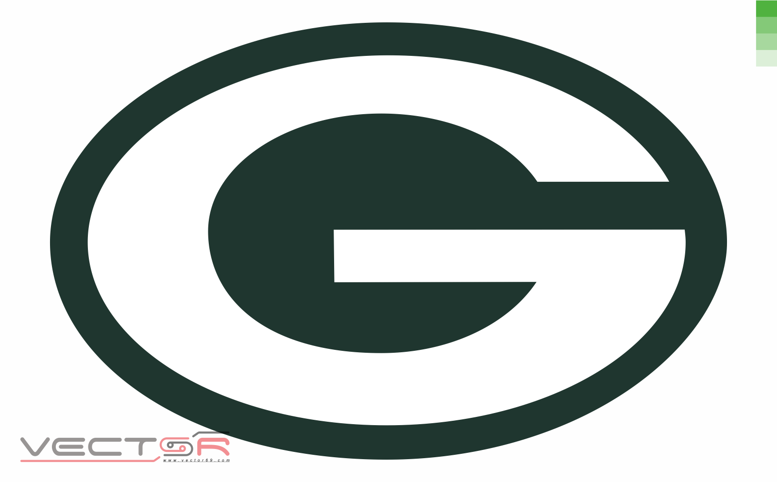 Green Bay Packers 1961-1979 Logo - Download Vector File CDR (CorelDraw)