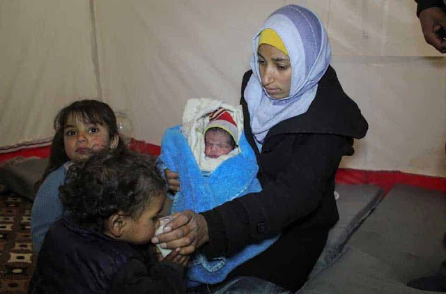 Syrian baby born on day of earthquake brought mother ‘back to life’