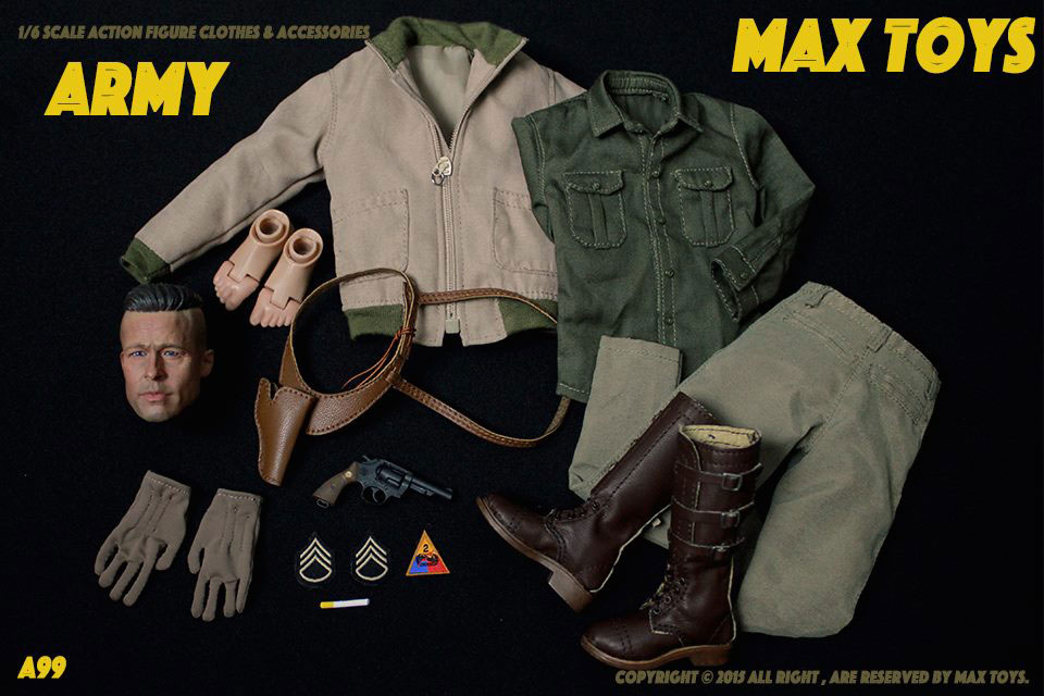 MAX TOYS 16 U.S. Army WWII Tanker Action Figure Clothes  Accessories ...