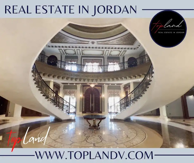 قصر فاخر للبيع في عمان الأردن بأسلوب كلاسيكي
