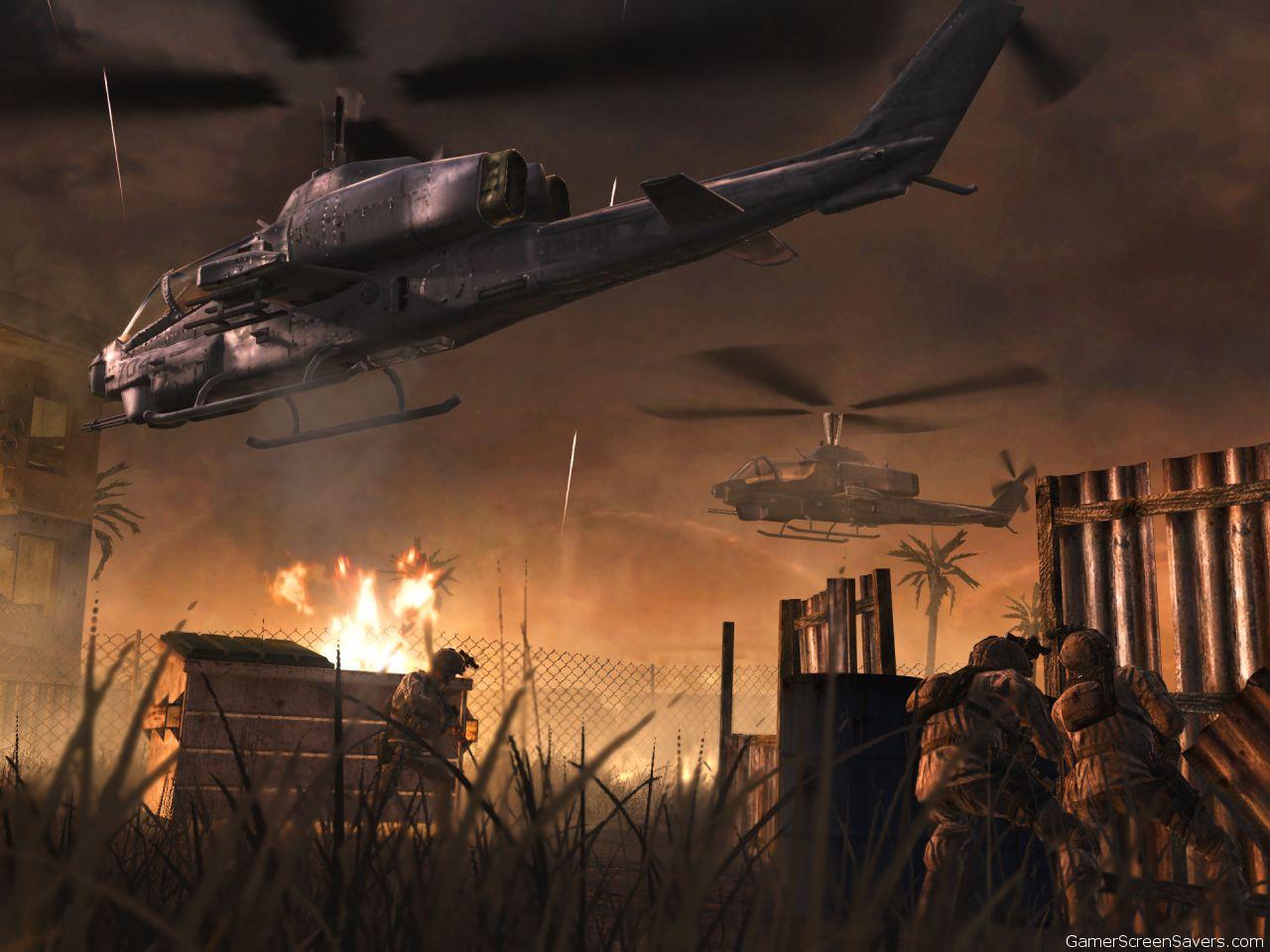 WallpapersKu: Call of Duty 4 Wallpapers