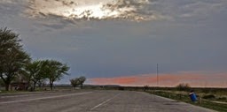West of Fort Stockton, TX