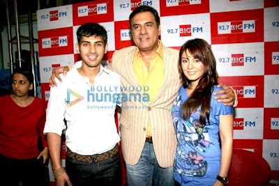 Minissha and Boman promote Well Done Abba on 92.7 Big FM image