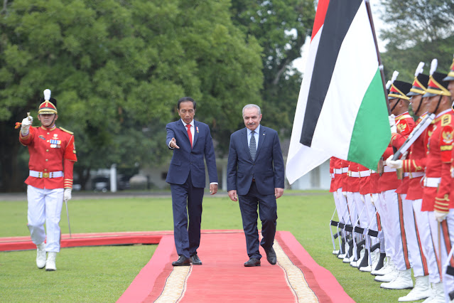 Presiden Jokowi Sambut Kunjungan Kenegaraan PM Palestina