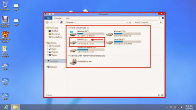 Learn how to show hidden files and folders in windows 8 step7