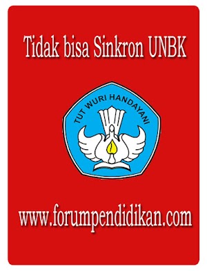 Tidak bisa Sinkron UNBK