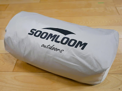 Soomloom 4m x 3.85m レクタタープ 収納状態