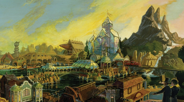 Discovery Bay Concept Art Disneyland