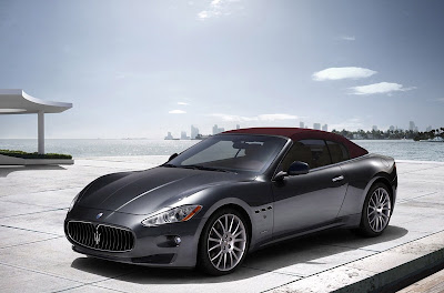 Black 2011 Maserati GranCabrio 