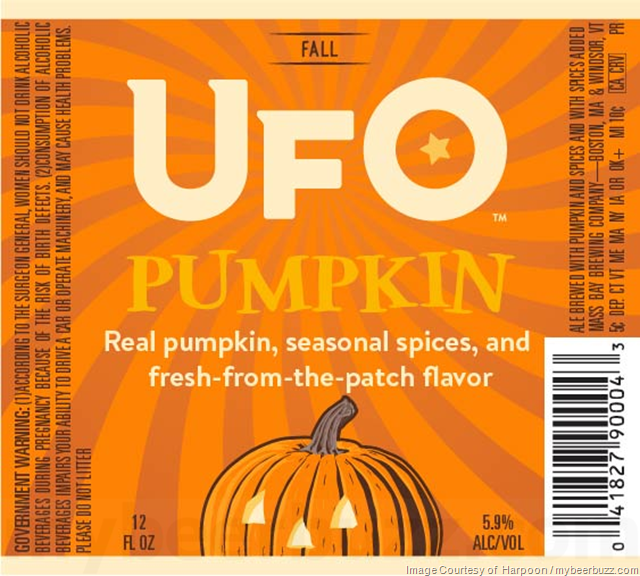 Harpoon Updating UFO Pumpkin Packaging