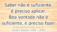 Goethe. Frases de Johann Wolfgang von Goethe