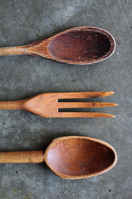 A Fun Re-Use Project With Wooden Utensils- Itsy Bits And Pieces Blog