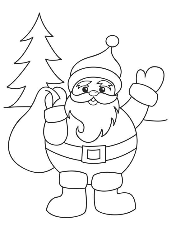 Free Coloring Pages: Printable Christmas Coloring Pages