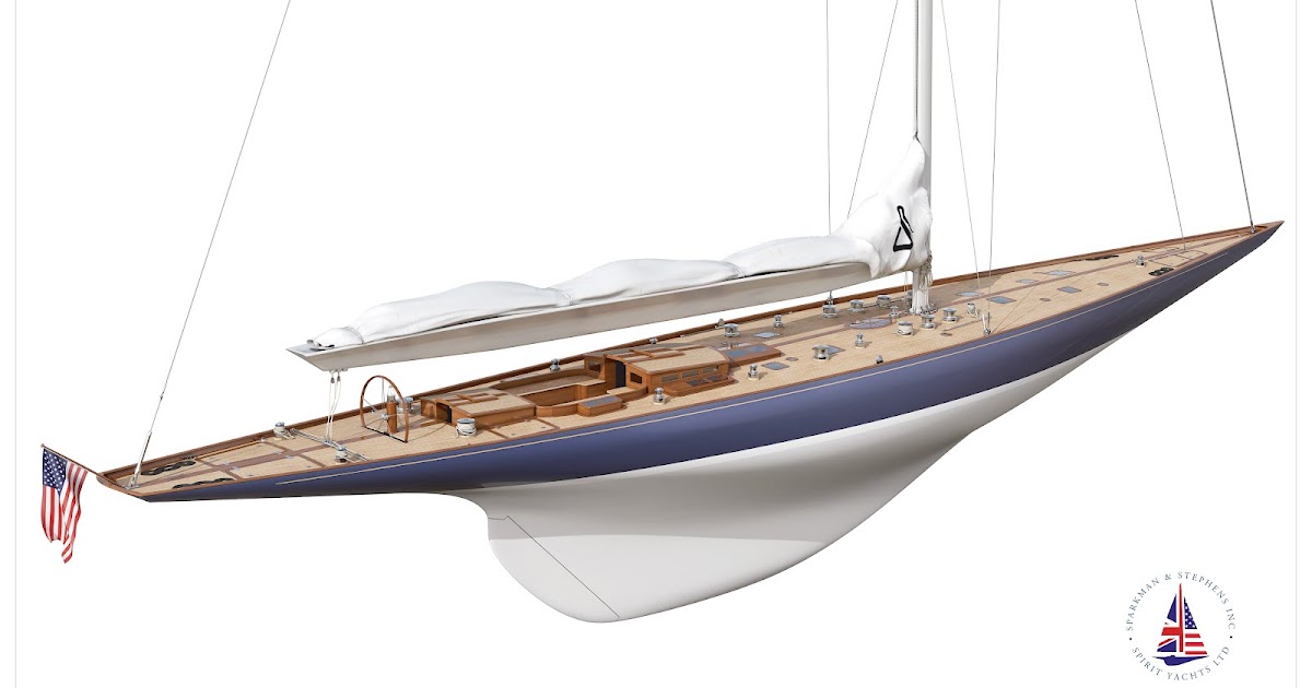 Making Boat My Plans: Design 77B J Class Racing Yacht Cheveyo