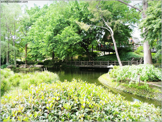 Pavilion en el Fort Worth Japanese Garden