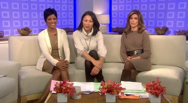 Ann Curry and Natalie Morales a High Def Boot Battle