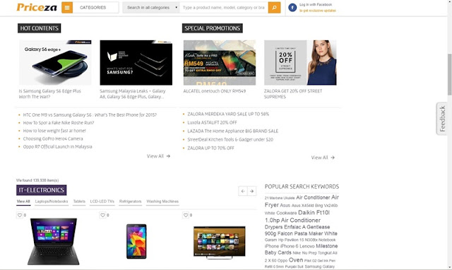 Priceza Malaysia, Online Shopping, Price Comparison, price online, online shopping experience
