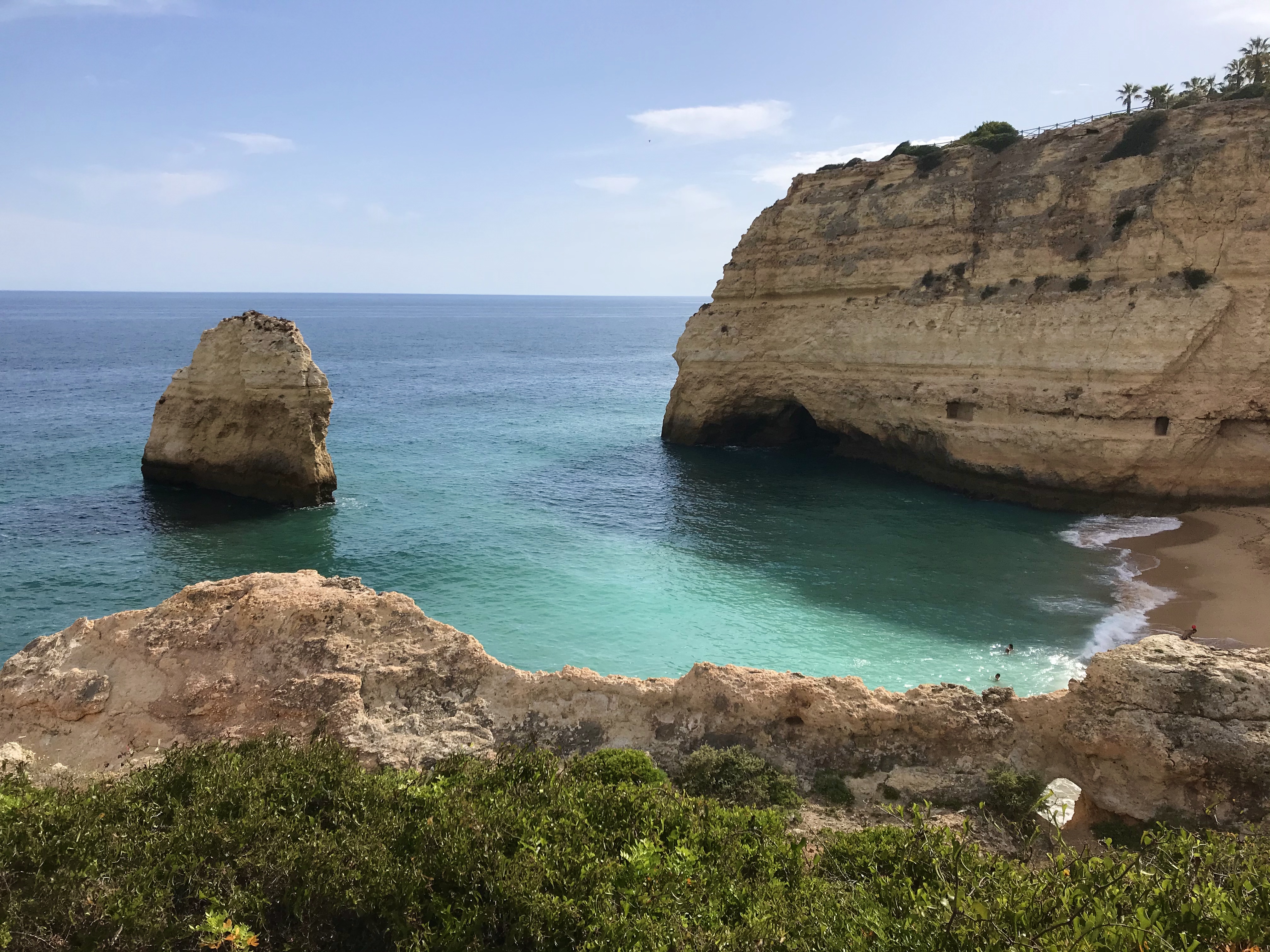 Praia da Marinha, Algar de Benagil, 7 Vales Suspensos, Trekking, walking, percurso pedestre, Algarve, Portugal