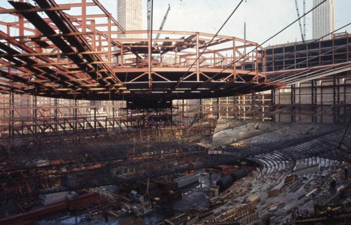 Amazing Vintage Photographs of Madison Square Garden Under Construction ...