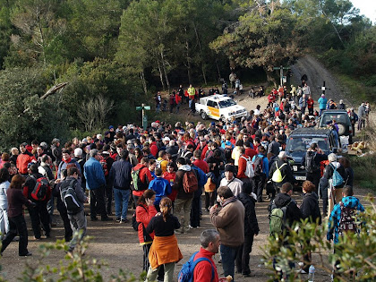 Esmorzant al Coll de la Creu del Querol