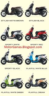 Pilihan warna All New Honda Scoopy 2017