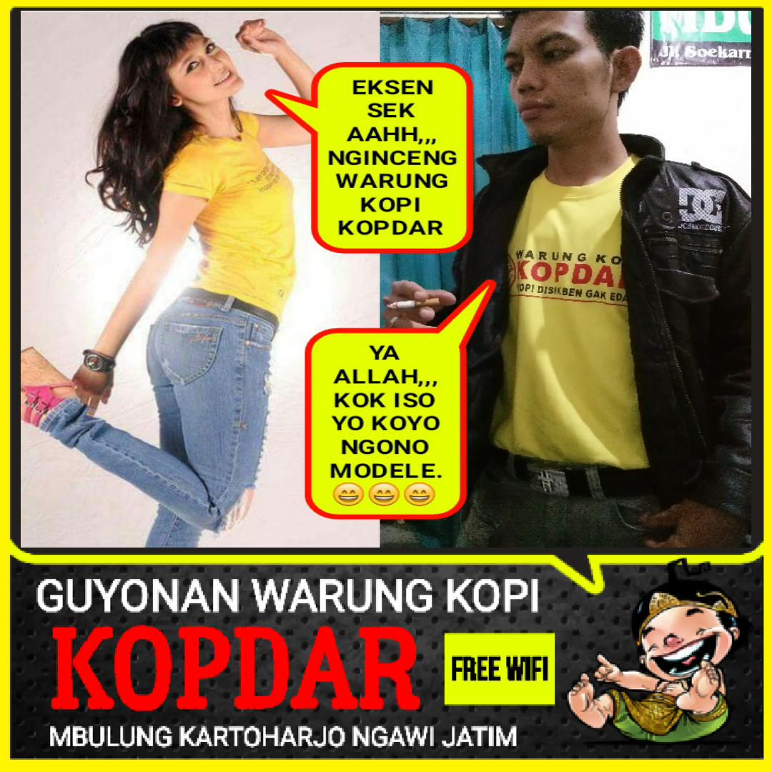 GAMBAR KATA LUCU JAWA WARUNG KOPI KOPDAR