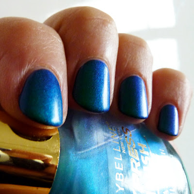 Maybelline Aqua Duochrome Nail polish Swatch