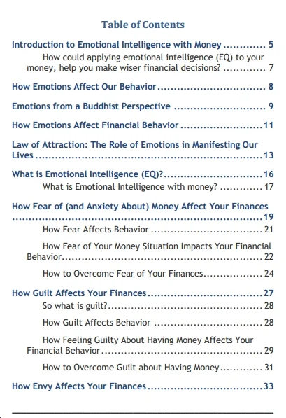 introduction to emotional intellligence with money