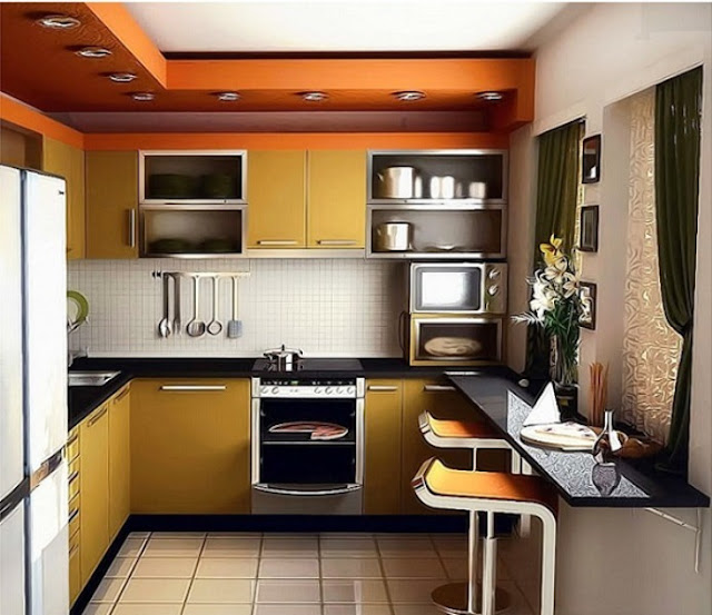 Interior Dapur Minimalis Modern Kecil