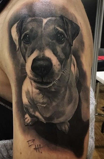 130 incríveis tatuagens de cachorro para inspirar vocês!