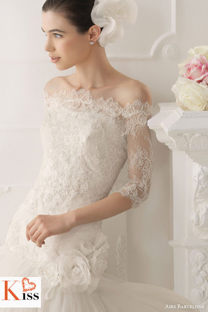 Aire Barcelona 2014 Lace Wedding Dresses