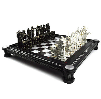 Harry Potter and Sorcerer's Stone Final Challenge Chess Board Set