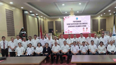 39 Orang Terima SK Staf Khusus Gubernur, Wagub Kandouw: Ini Jabatan Kehormatan Bukan Pajangan