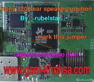 nony s 208 ear spekar soltion