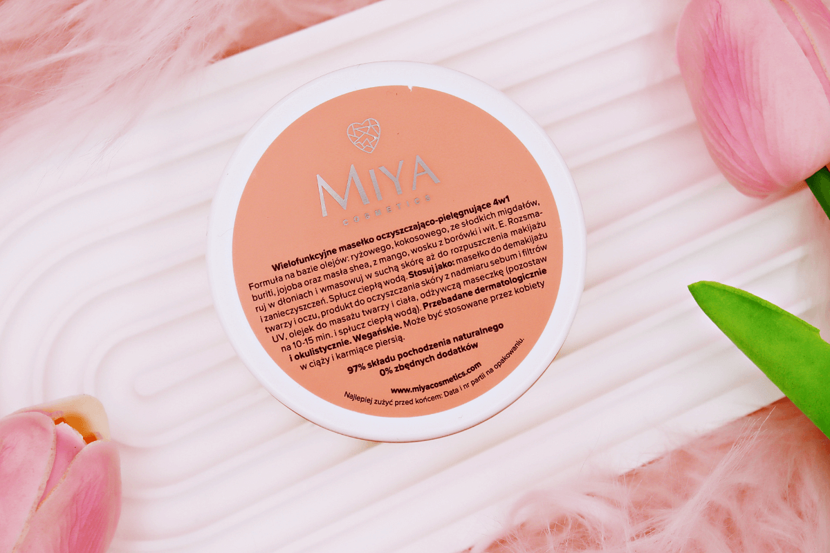Miya Cosmetics Oczyszczająco pielęgnujące masło 4w1 - Kompleksowa Pielęgnacja w Jednym Kroku