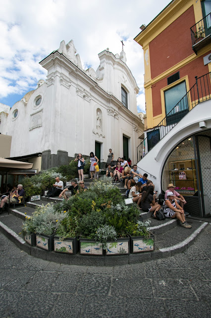 La piazzetta-Capri