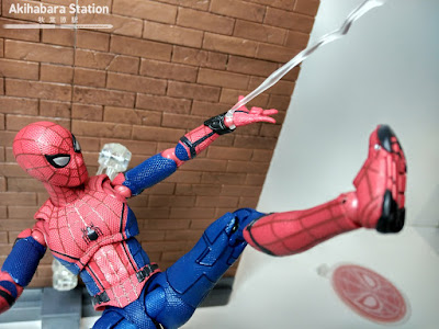 S.H.Figuarts Spider-man Homecoming + Wall - Tamashii Nations