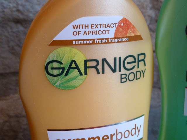 A photo Garnier Summerbody lotion