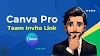 Canva Pro Team Invite Link Free - Daily Updated