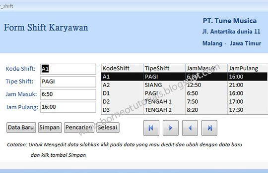 Data-Absensi-Di-Ms-Access-2007 Tutorial-Mengolah-Data-Absensi-Di-Ms-Access-2007-Part-2