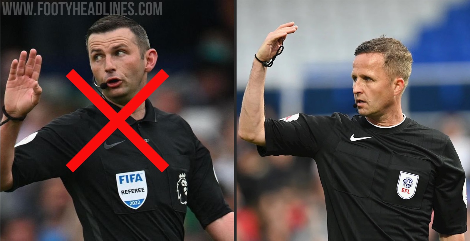 Nike 2022-2024 Referee Kit Released - Not In Premier League? Footy Headlines
